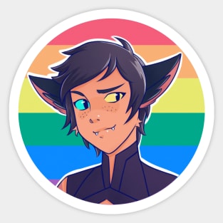 Catra She-Ra Pride Edition Sticker